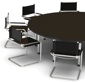 Conference Table and chairs