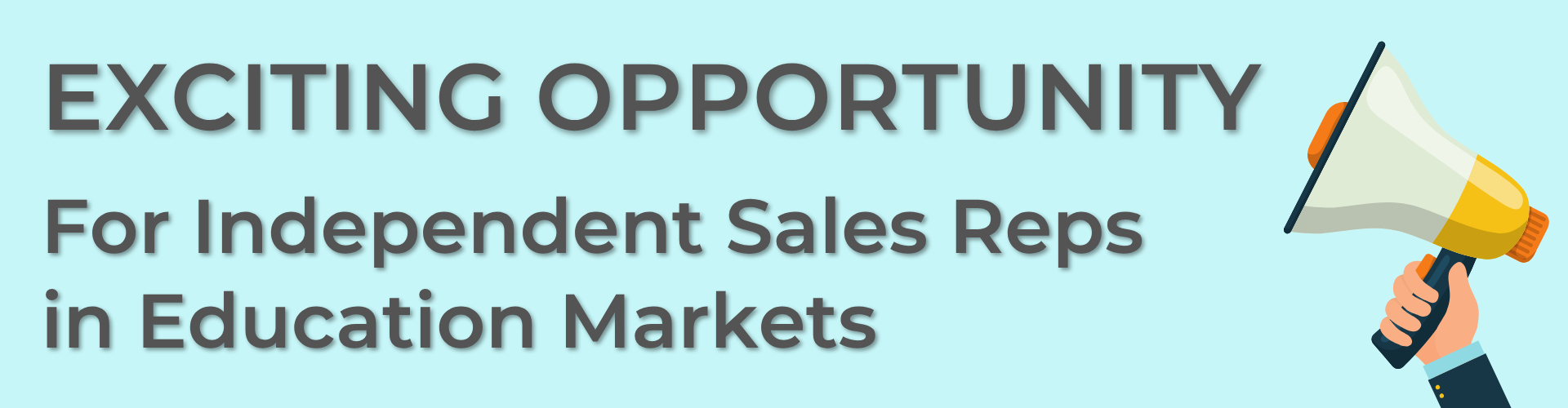 Exciting opportunity for independent sales reps — Academic Innovations